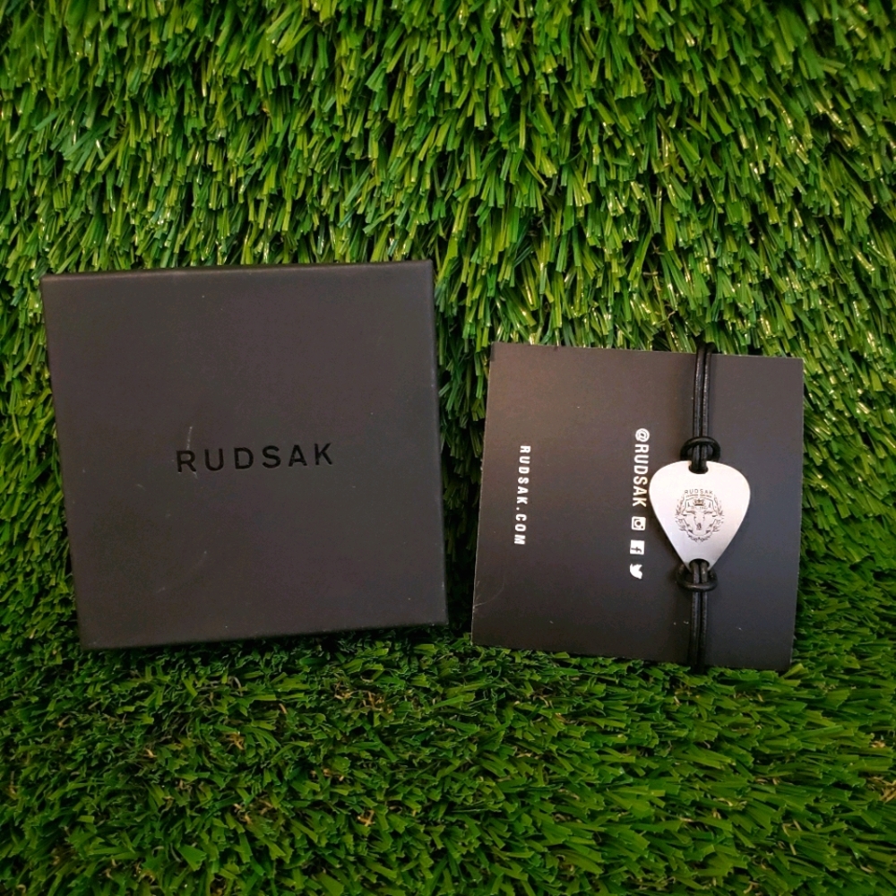 Rudsak Leather Bracelet with Logo Detail